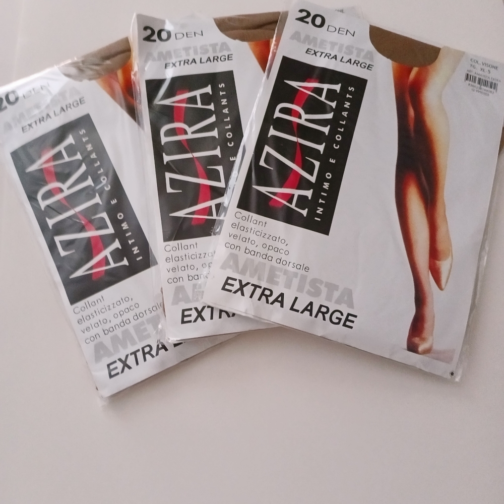 3 pairs of 20 Denier Tights